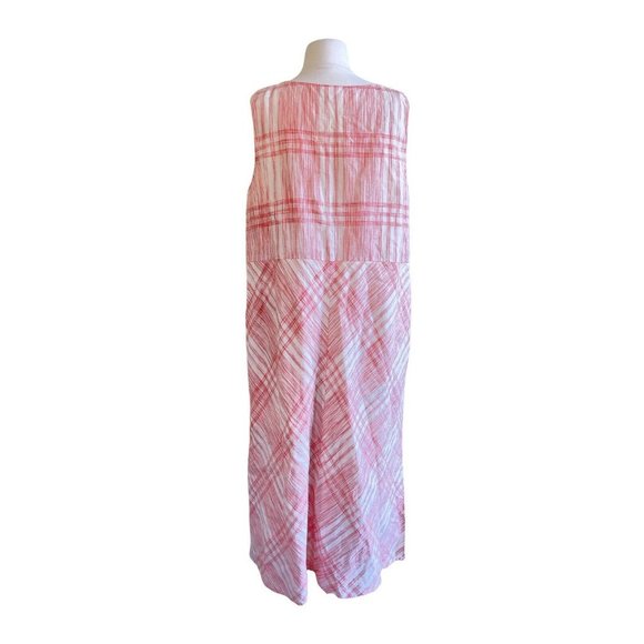 J Jill Love Linen Plaid Maxi Dress - Picture 6 of 11